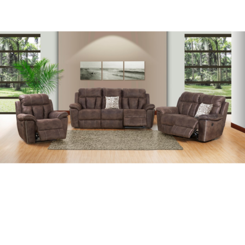 Bedford 3Pce 5Act Recliner Lounge Suite