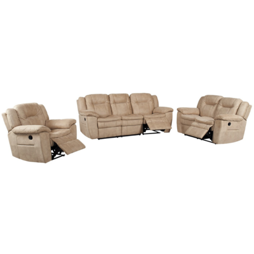 Empire 3Pce 5Act Recliner Lounge Suite
