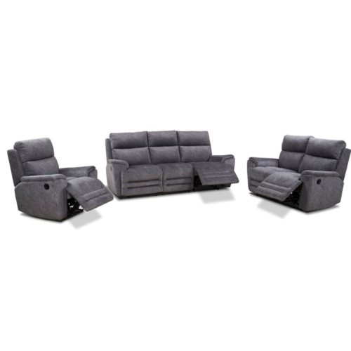Pegasus 3Pce Recliner Lounge Suite