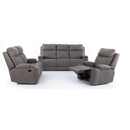 Sierra 3Pce 3Act Recliner Lounge Suite