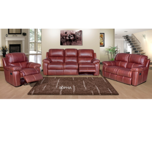 Sophia 3Pce Recliner Lounge Suite
