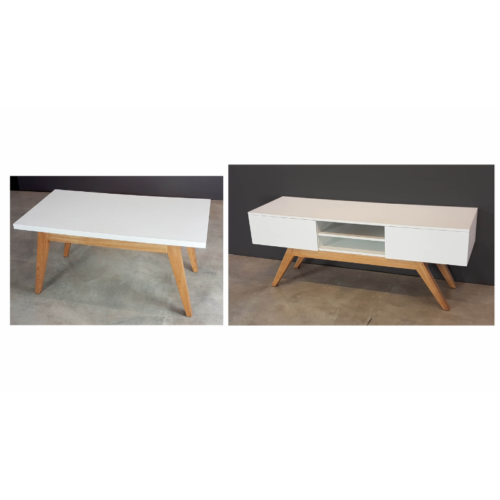 Retro Plasma unit and Coffee table