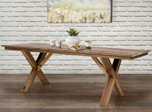 X-Leg Dining Table